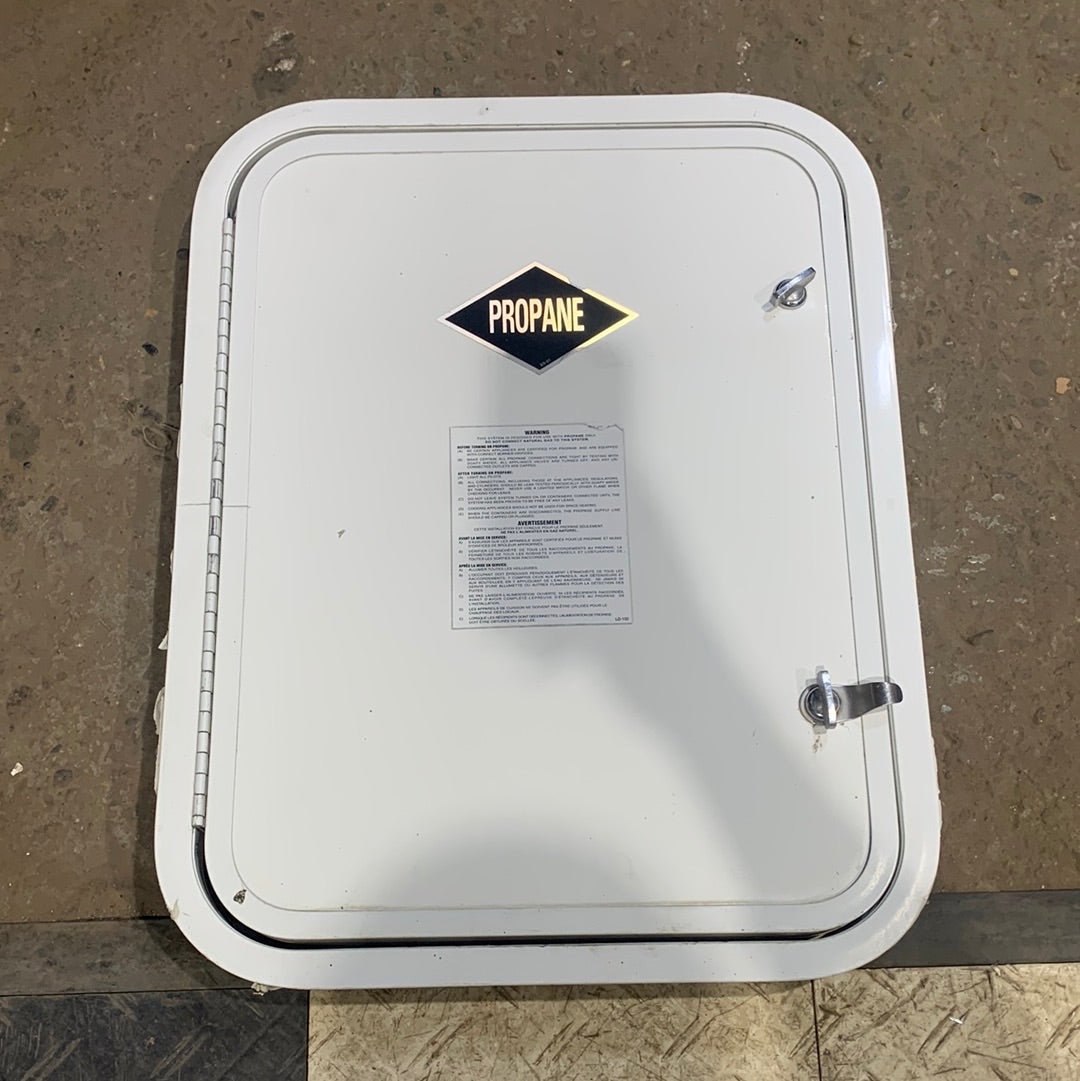 Used Radius Cornered Battery/Propane Cargo Door 22 3/8