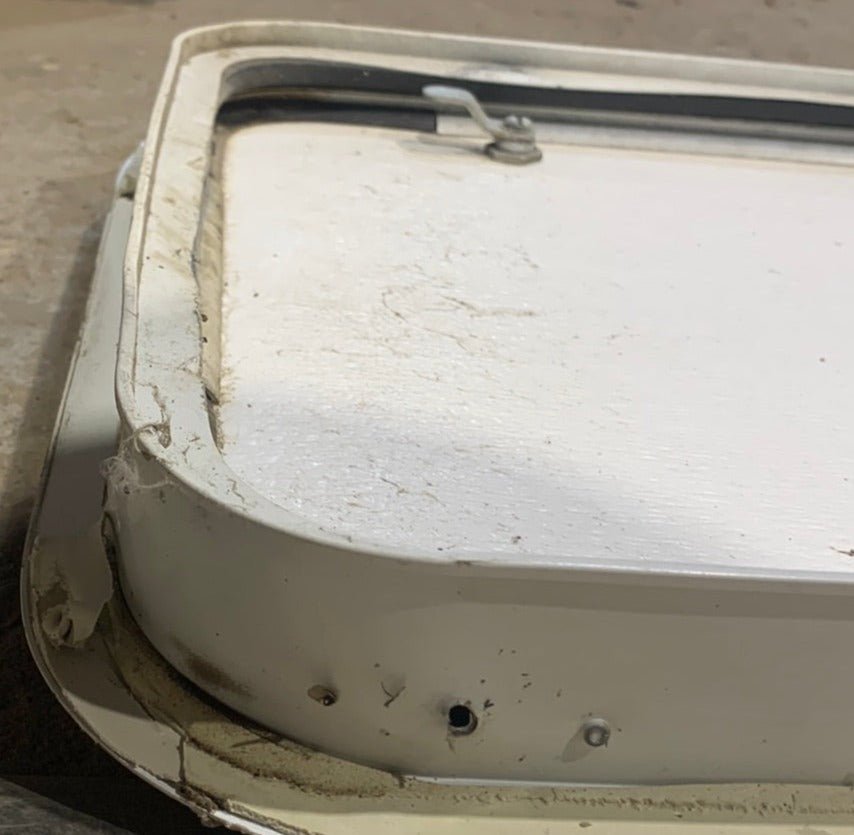 Used Radius Cornered Battery/Propane Cargo Door 22 3/8