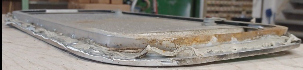 Used Radius Cornered Battery/Propane Cargo Door 25 3/4