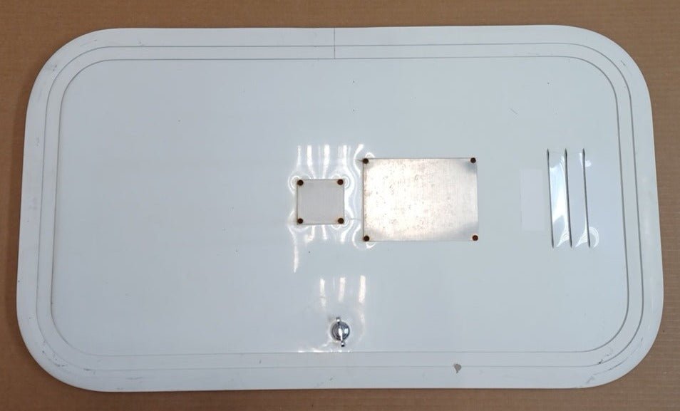 Used Radius Cornered Battery/Propane Cargo Door 28 3/4