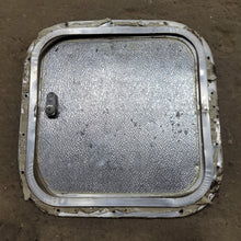 Load image into Gallery viewer, Used Radius Cornered Cargo Door 12 1/2&quot; W x 12 1/4&quot; H x 1/2&quot; D - Young Farts RV Parts