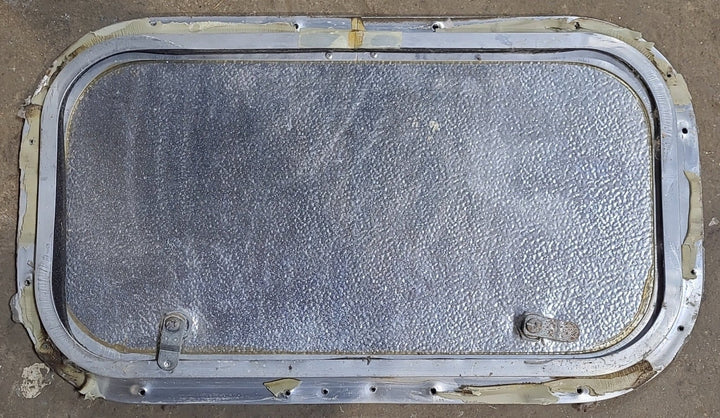 Used Radius Cornered Cargo Door 19 3/4" x 10 3/4" x 1/2" D - Young Farts RV Parts