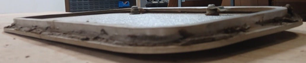 Used Radius Cornered Cargo Door 19 3/4