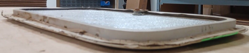 Used Radius Cornered Cargo Door 19 3/4