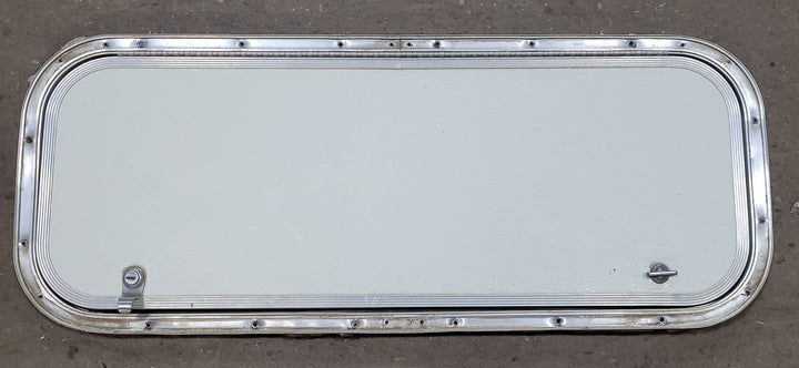 Used Radius Cornered Cargo Door 31 3/4" x 11 3/4" - Young Farts RV Parts