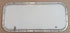 Used Radius Cornered Cargo Door 31 3/4" x 13 3/4" x 7/8"D - Young Farts RV Parts