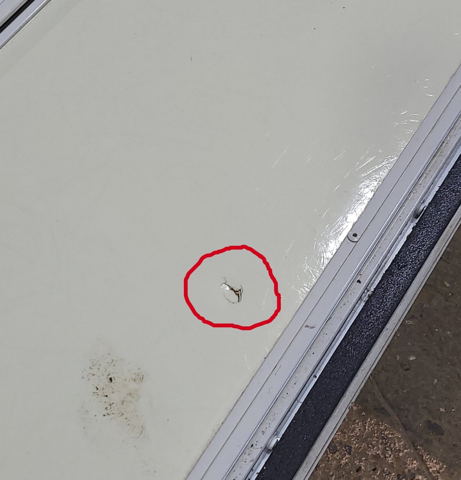 Used Radius Cornered Cargo Door 59 3/4