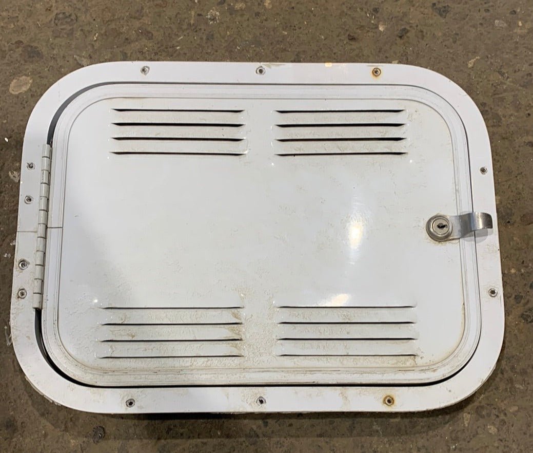 Used Radius Cornered Propane/Battery Door 15 7/8