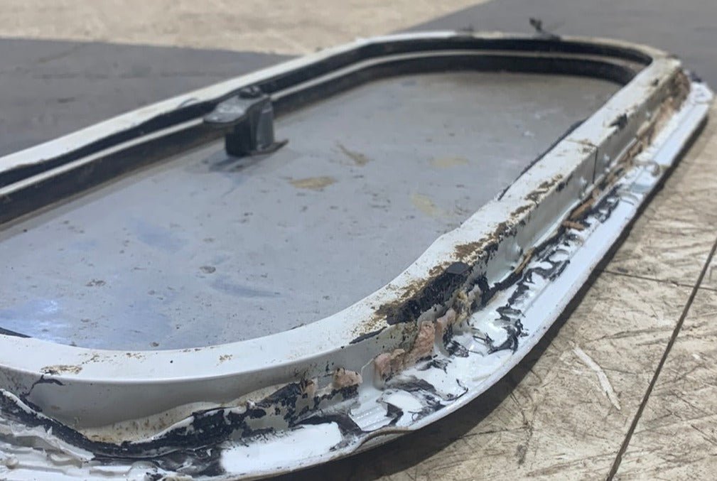 Used Radius RV Cargo Doors 18 7/8