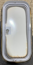 Load image into Gallery viewer, Used Radius RV Cargo Doors 18 7/8&quot; x 8 3/4&quot; x 1 7/8&quot; - Young Farts RV Parts