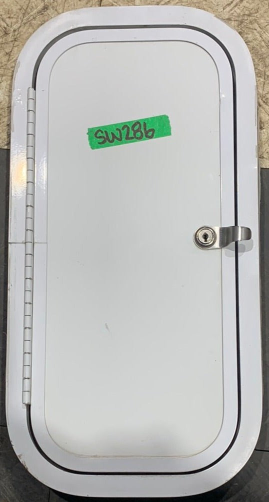 Used Radius RV Cargo Doors 18 7/8