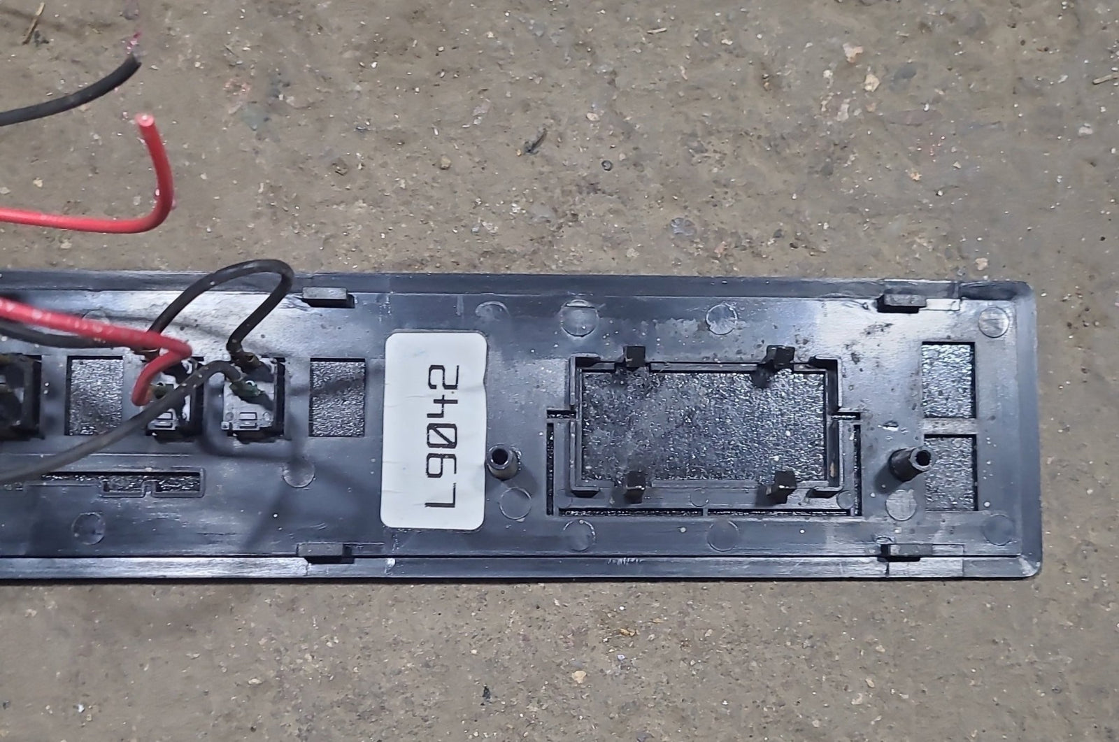 Used Range Hood Fan Front Panel with Circuit Board - Young Farts RV Parts