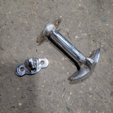 Used Replacement CHROME HOOD LATCH #10865