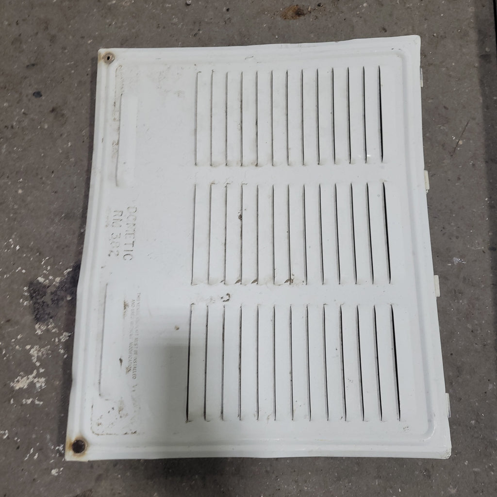 Used Retro DOMETIC (P/N UNKNOWN for RM382) - Off White Vent Door with No Frame - Young Farts RV Parts