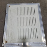 Used Retro DOMETIC (P/N UNKNOWN for RM382) - Off White Vent Door with Silver Trim