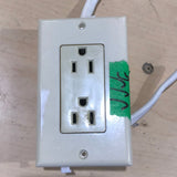 Used RV 125 Volt Wall Receptacle / Outlet - SC 85-R