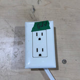 Used RV 15A-125V Wall Receptacle/Outlet - SLATER ELEC. INC.