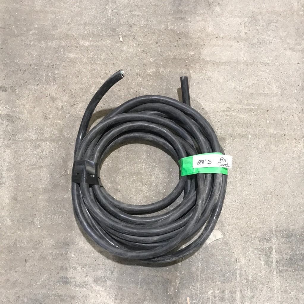 Used RV 28'3" Electrical Cord With NO ENDS - Young Farts RV Parts