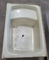 Used RV Bath Tub 34 1/2” x 23 1/2” Center Drain- Step Tub - Young Farts RV Parts