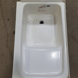 Used RV Bath Tub 35 7/8” x 23 1/2” LHD, Step Tub