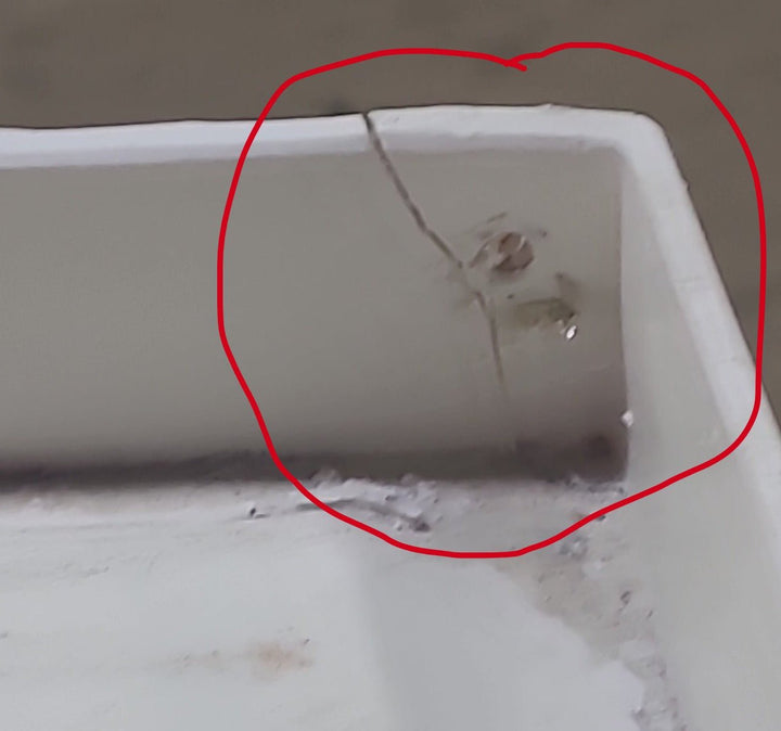 Used RV Bath Tub 36” x 24” Left Hand Drain - Young Farts RV Parts