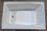 Used RV Bath Tub 36” x 24” Left Hand Drain