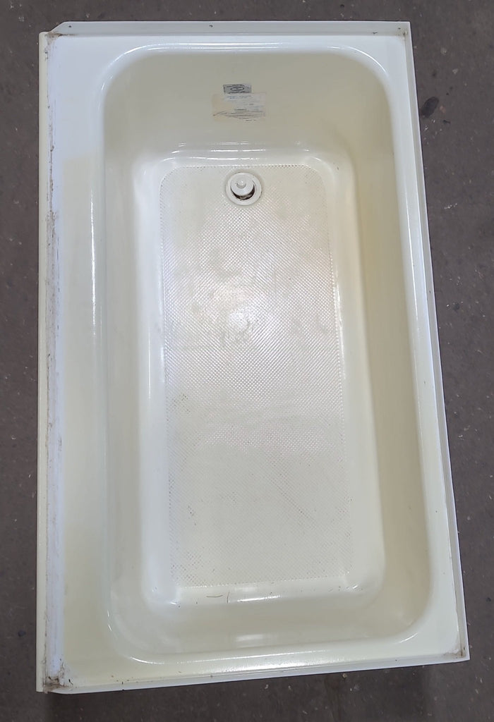 Used RV Bath Tub 40” x 24” Left Hand Drain - Young Farts RV Parts