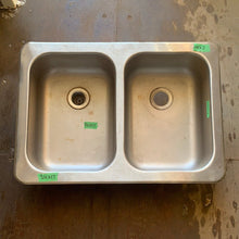 Load image into Gallery viewer, Used RV Double Kitchen Sink 24” w x 17” L - Young Farts RV Parts