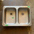 Used RV Double Kitchen Sink 24” w x 17” L - Young Farts RV Parts