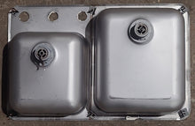 Load image into Gallery viewer, Used RV Double Kitchen Sink 25” W x 16” L - Young Farts RV Parts