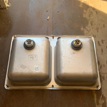 Load image into Gallery viewer, Used RV Double Kitchen Sink 25” W x 17” L - Young Farts RV Parts