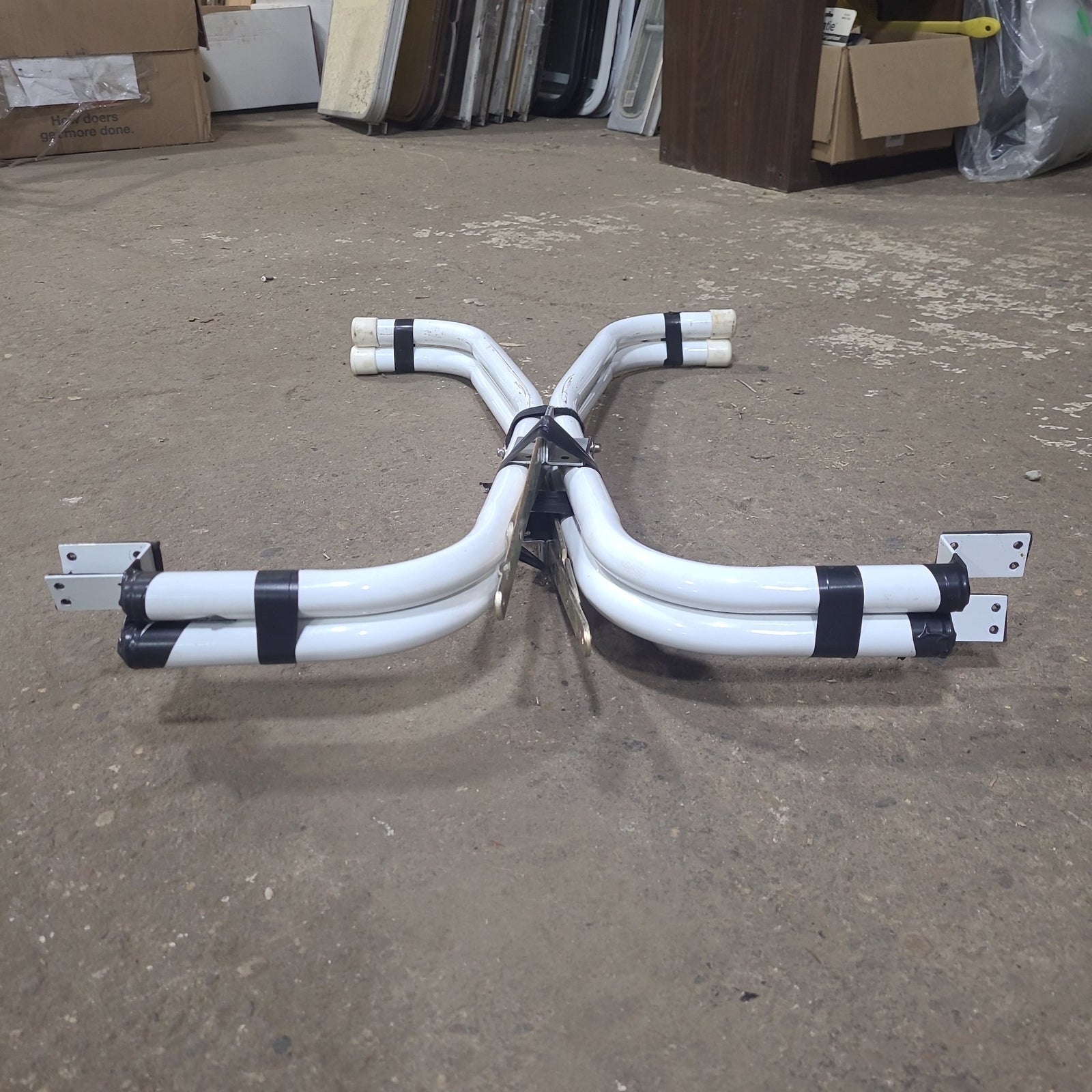 Used RV Folding Table Leg Set 25 1/4