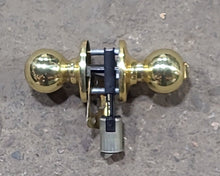 Load image into Gallery viewer, Used RV Interior Door Knob 1 1/4&quot; Wall 1 1/2&quot; Latch Locking - Young Farts RV Parts