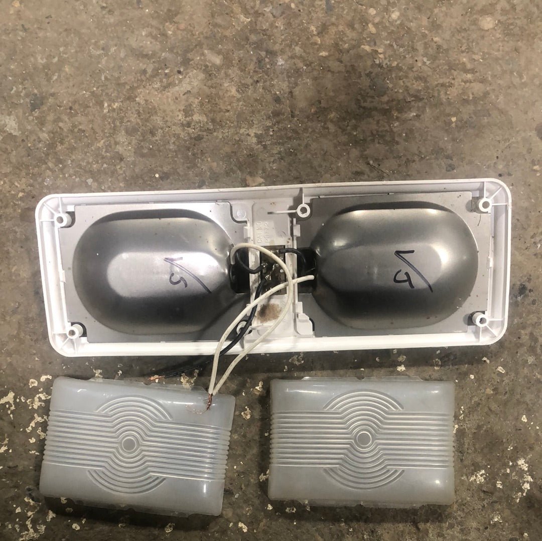 USED RV Interior Light Fixture *DOUBLE* PD 772 - Young Farts RV Parts