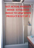 Used RV Interior Plastic Shower Folding Door 54