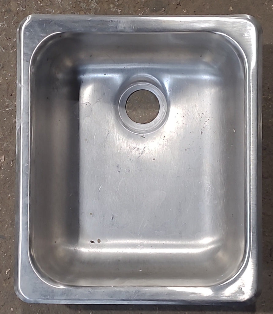 Used RV Kitchen Sink 15 3/8” W x 13 1/8” D - Young Farts RV Parts