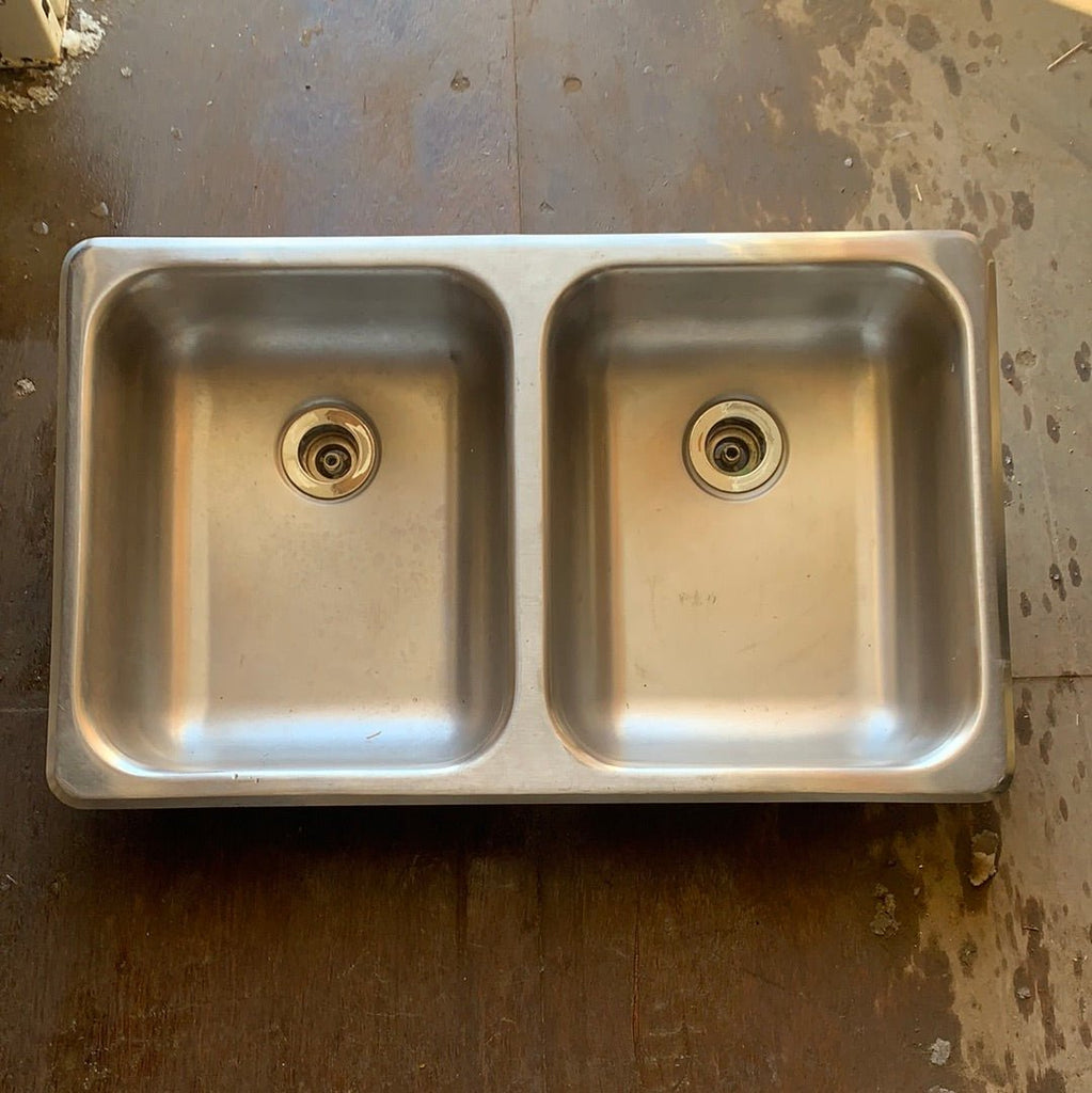 Used RV Kitchen Sink 25” w x 15 1/2” L - Young Farts RV Parts