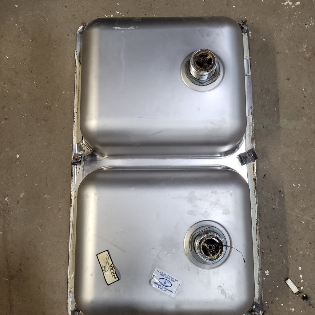 Used RV Kitchen Sink 25” W x 15 1/4” L - Young Farts RV Parts