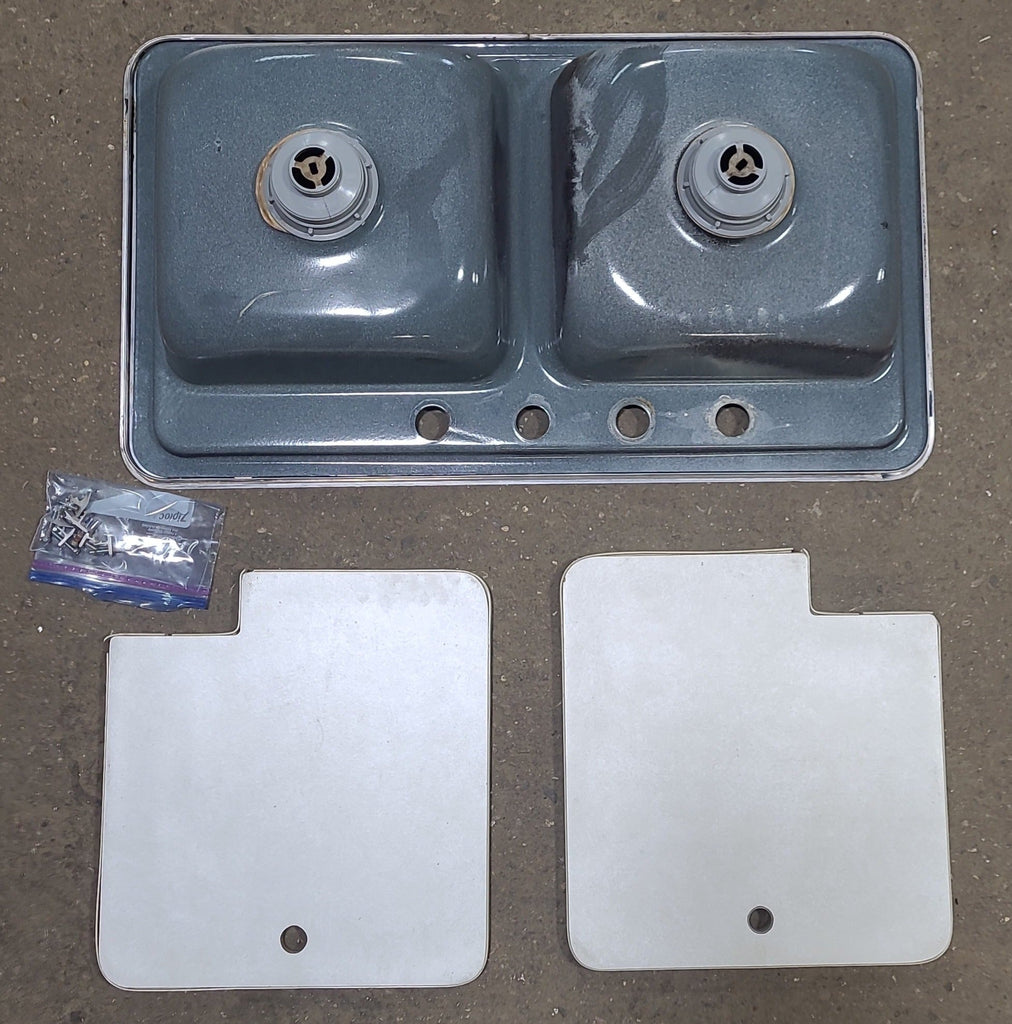 Used RV Kitchen Sink 32 7/8” W X 18 7/8” L X 6” D - Young Farts RV Parts