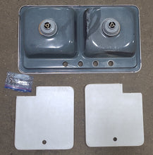 Load image into Gallery viewer, Used RV Kitchen Sink 32 7/8” W X 18 7/8” L X 6” D - Young Farts RV Parts