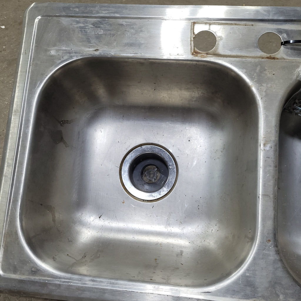 Used RV Kitchen Sink 33” W X 19” L - Young Farts RV Parts