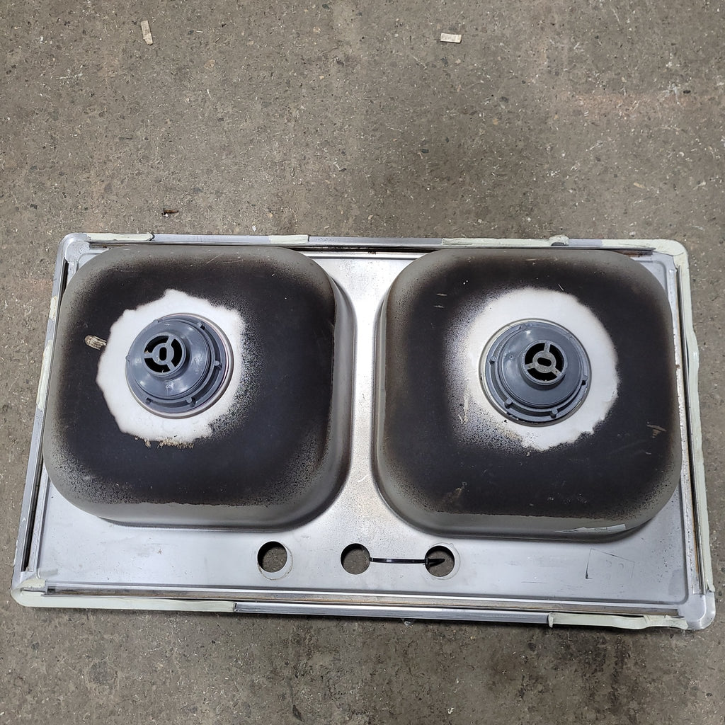 Used RV Kitchen Sink 33” W X 19” L - Young Farts RV Parts