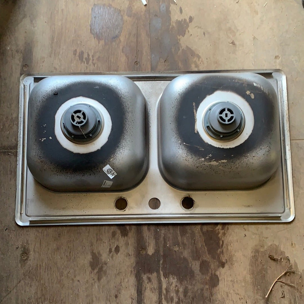 Used RV Kitchen Sink 33” W X 19” L - Young Farts RV Parts