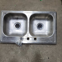 Load image into Gallery viewer, Used RV Kitchen Sink 33” W X 19” L - Young Farts RV Parts