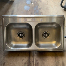 Load image into Gallery viewer, Used RV Kitchen Sink 33” W X 19” L - Young Farts RV Parts