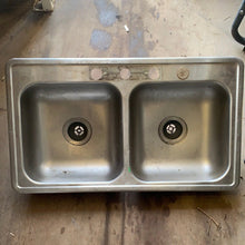 Load image into Gallery viewer, Used RV Kitchen Sink 33” W X 19” L - Young Farts RV Parts