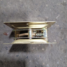 Load image into Gallery viewer, Used RV Pocket Door Brass Privacy Lock - Young Farts RV Parts