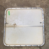 Used RV Radius Battery / Propane Cargo Door 28 x 28