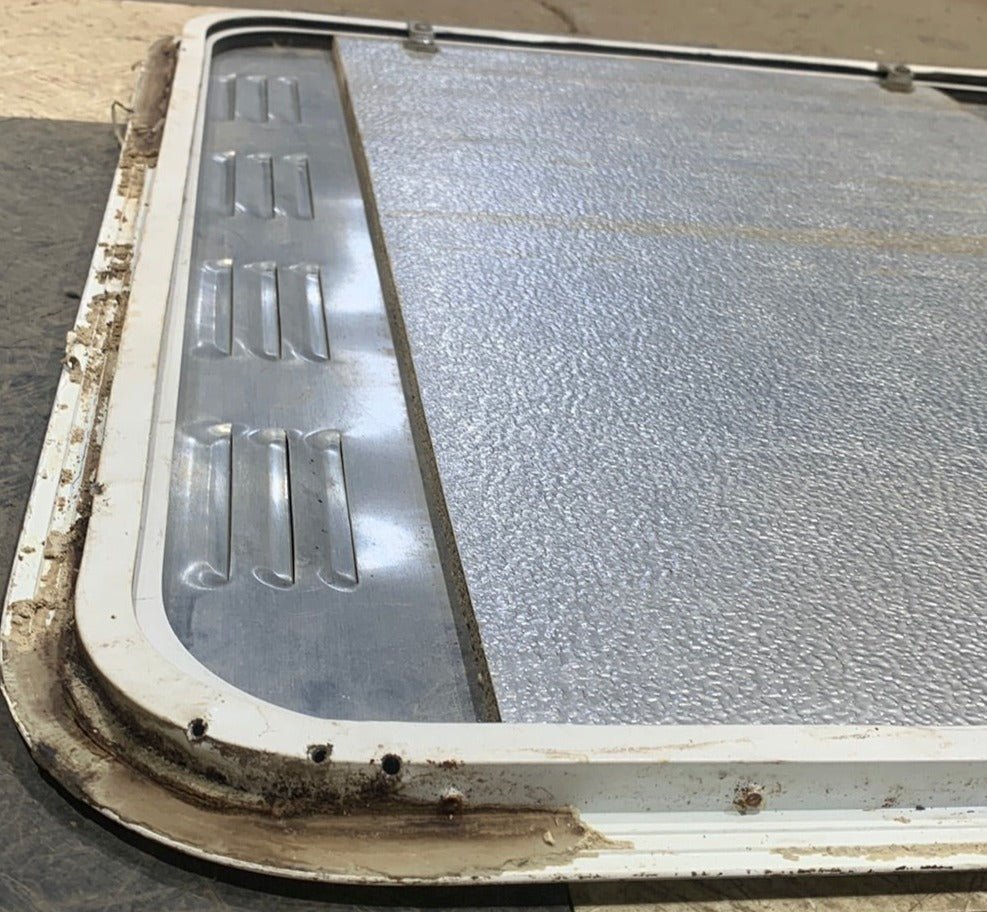 Used RV Radius Battery / Propane Cargo Door 29 3/4