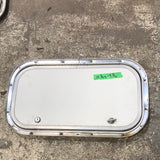 Used RV Radius Cargo / compartment Door 19 3/4 x 10 3/4